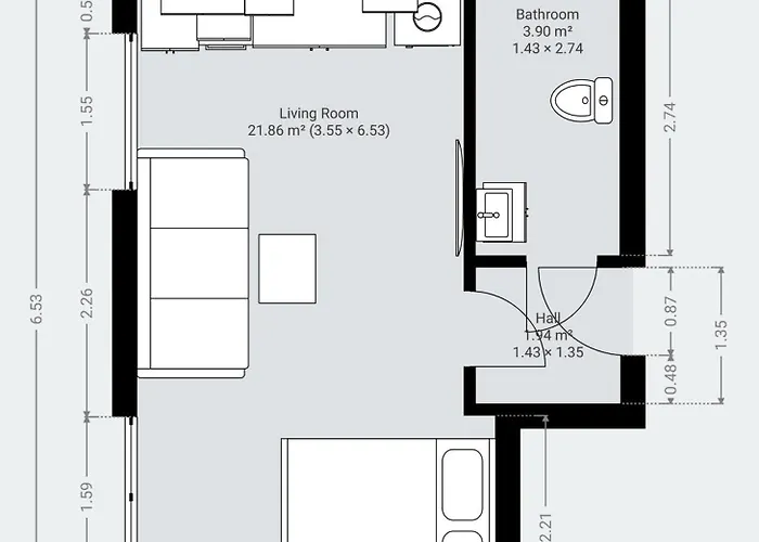The Dante House Seberov Apartment